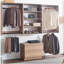 Devi Oak Wall Mounted Wood Closet System