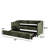 Upholstered Daybed With Trundle-1400571520