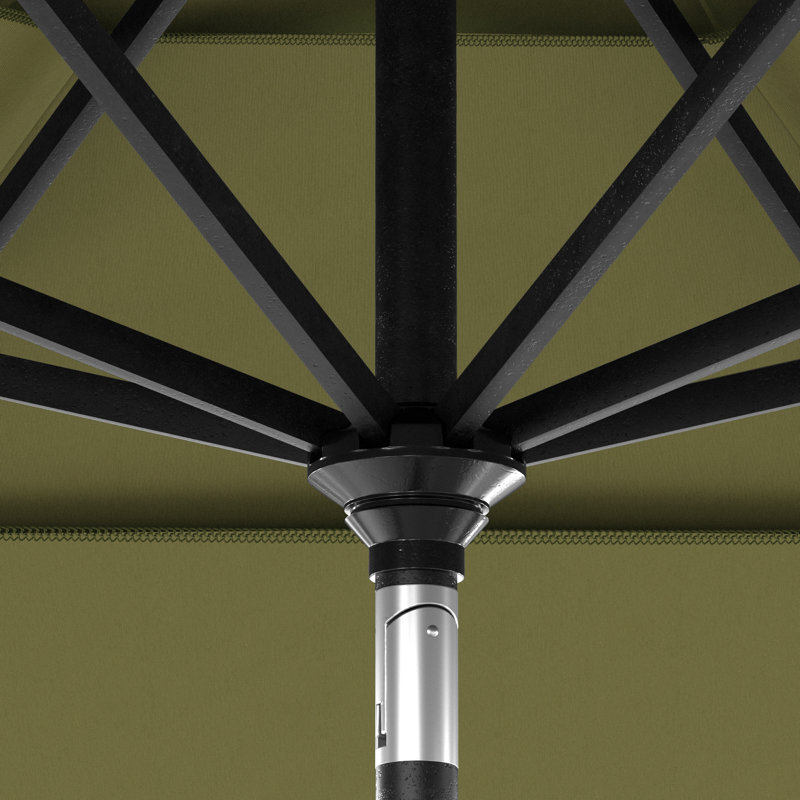 Parasol de marché 132 po Sunbrella, Spectre Sunbrella® coriandre