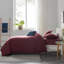 Ensemble de housse de couette en microfibre de couleur unie - Ensemble de literie de style simple pour toutes les saisons-762634529-762634533