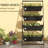 Plant Stand Grow Container,4-Tier Vertical Raised Garden Planter With 4 Boxes,For Vegetable & Flowers-134610964