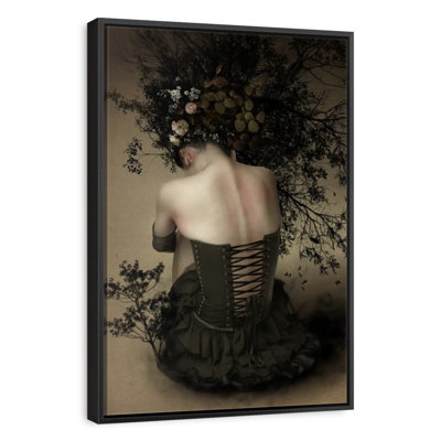 Fille parfumée la nuit