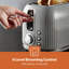 Geepas Electric Kettle 2 Slice Bread Toaster & Microwave Kitchen Set | 3000W 1.7L Textured Cordless Kettle | 2 Slice Toaster with 7 Level Browning Control | 700W Digital Microwave 20L-100012984