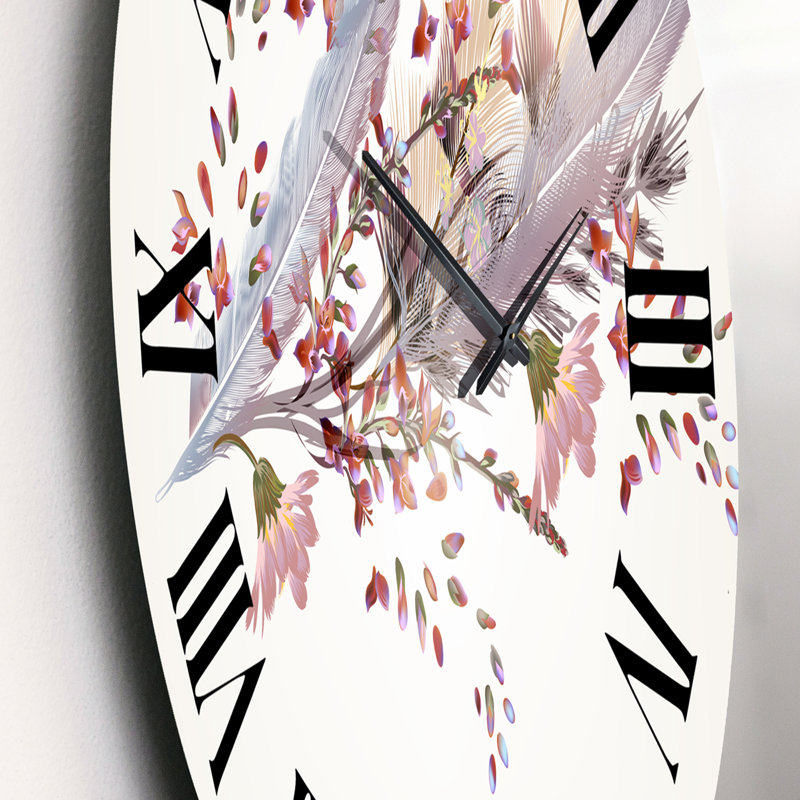 Horloge murale bohème et éclectique, Très petit
