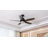  52 in. Indoor Brushed Nickel Smart Ceiling Fan with Integrated LED Light Kit, Work With Tuya APP,Smart Assistant Devices-129079227