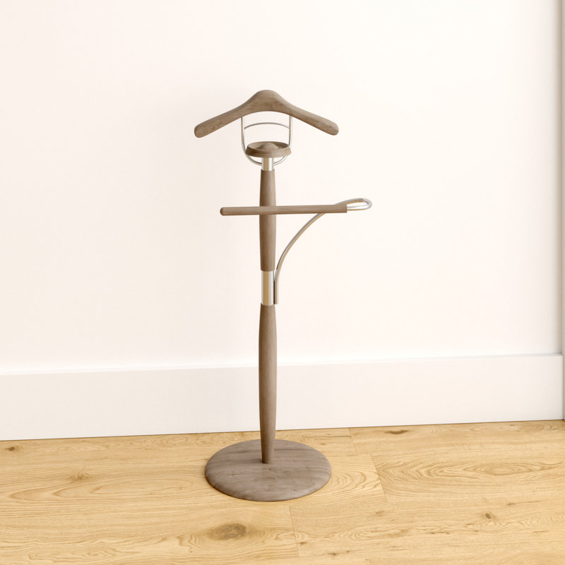 Freestanding Valet Stand, Moka