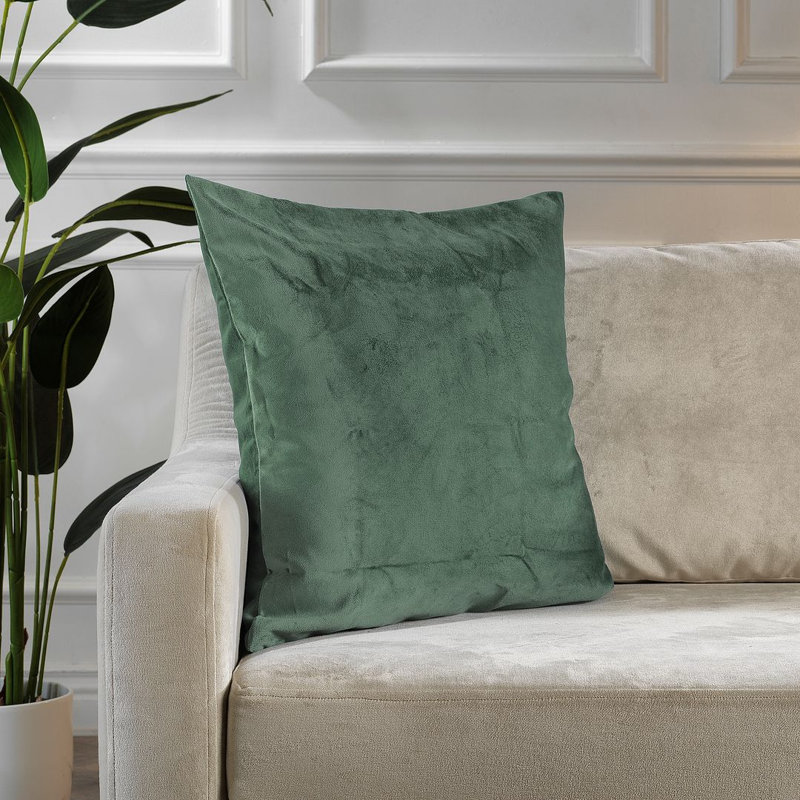 Matte Velvet Cushion Cover - 1 Pc, 41cm x 41cm, Xanadu