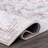 Louisa Machine Washable Oriental Performance Cream/Gray/Brown Area Rug-1658649764