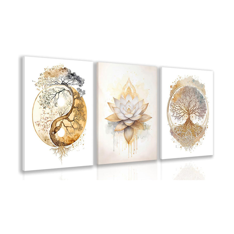 3 Piece Wrapped Canvas Print