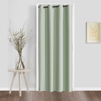 1 Panel 100% Blackout Door Curtain