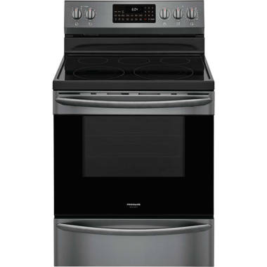 Frigidaire Gallery 30 in. Radiant Electric Cooktop in Black Stainless Steel with 5 Elements