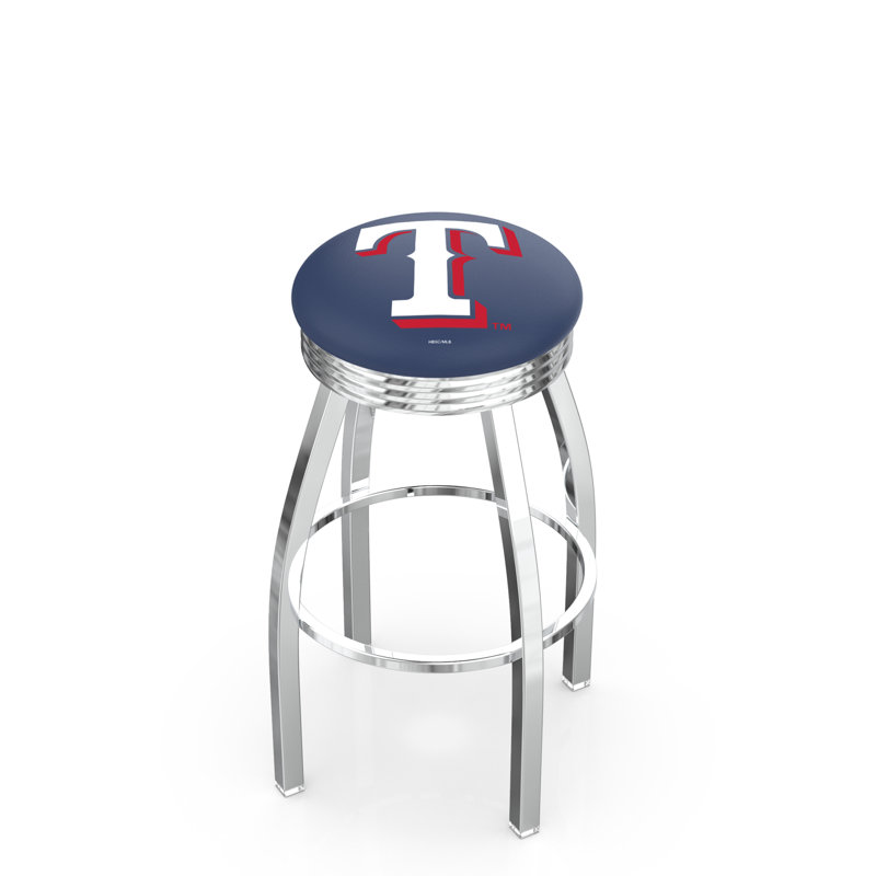 Tabouret de comptoir pivotant L8C3C Texas Rangers, Tabouret de bar (siège d'une hauteur de 30 po)