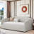 Stefoni Modern Upholstered Daybed with Underneath Storage and Soft Textile Headboard-355109570-355109571