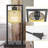 Set Of 2 Table Lamp With Rattan Shade For Reading Bedside