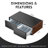 Smart Coffee Table With 135L Fridge,Wireless Charging And Bluetooth Speaker-111805166