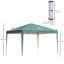 Verde 3m x 3m Metal Pop Up Gazebo-416071051