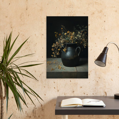 Art mural d'art contemporain automne rustique dramatique contemporain
