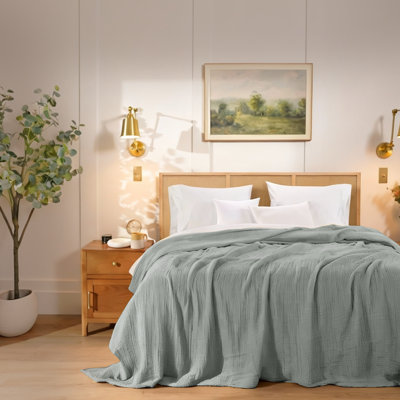 Threadmill 100% Cotton Muslin Blanket