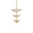 Volterra Three-Tier Chandelier