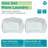 Home Logic 1.75 Bu Hip Grip Laundry Basket - 2-pack