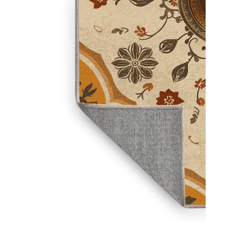 Tapis lavable à la machine Easton Curry, 2x4