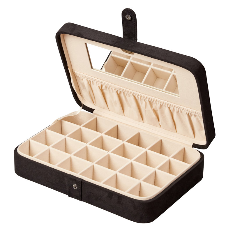 Nichols Travel Case + Mirror, Black