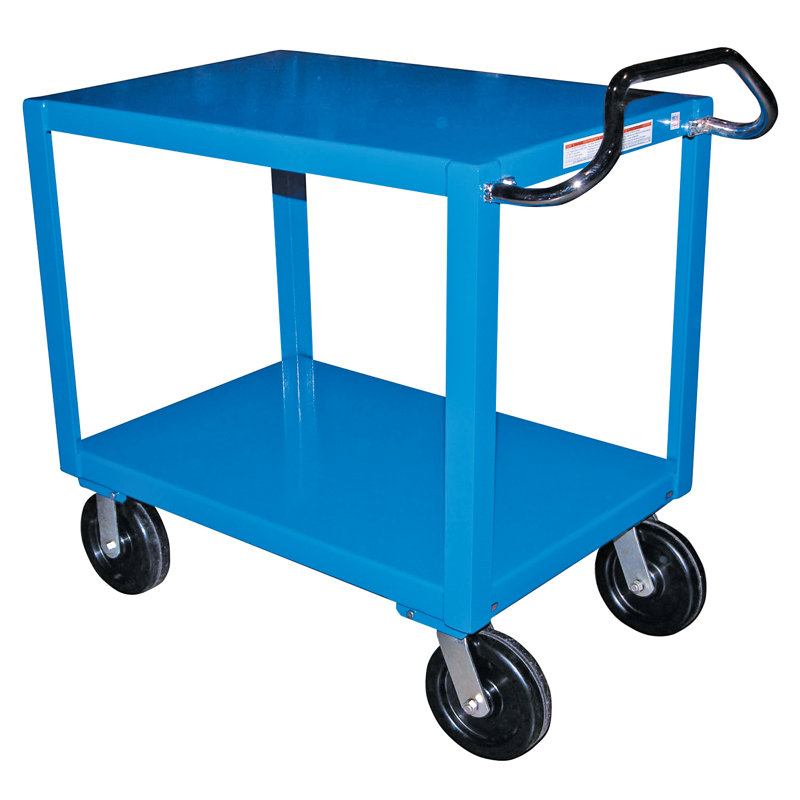 Chariot robuste à poignée Ergo, H 41 po x l 24,5 po x P 77,88 po