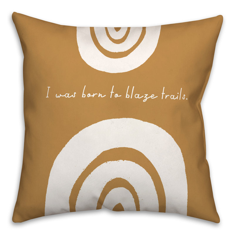 Abstract Throw Pillow