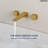 2 Handle 3-Hole Wall Mounted Roman Tub Faucet-125401145