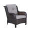 Chaises de patio en osier avec coussins Deb-595934964