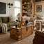 Balic Solid Wood Coffee Table with Storage