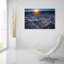 «Badwater Sunset» par Rick Berk, art mural en verre acrylique-1194522518