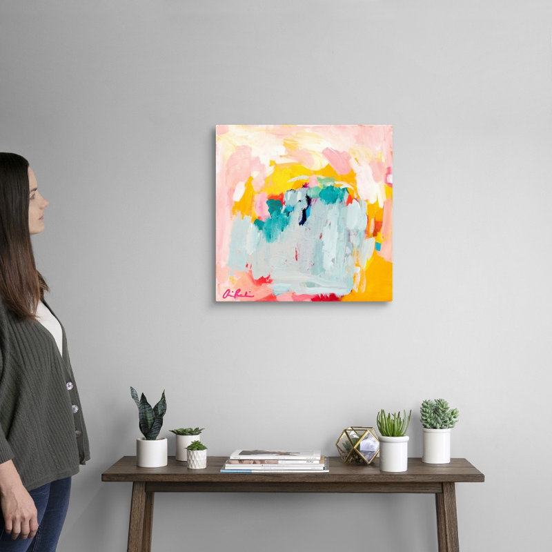 "Promise" par Amira Rahim, reproduction d’art sur toile, Toile tendue, H 20 po x l 20 po x P 1,25 po