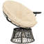 Fauteuil circulaire, fauteuil pivotant Papasan