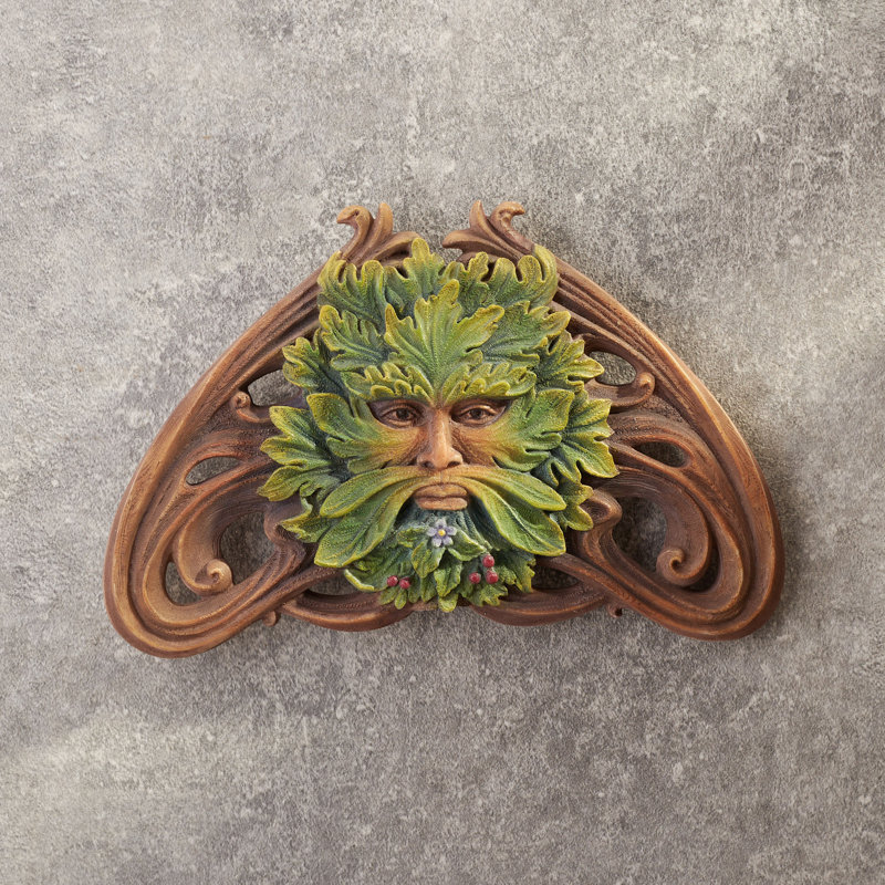 Plaque murale 5,71 pouces L Green Man