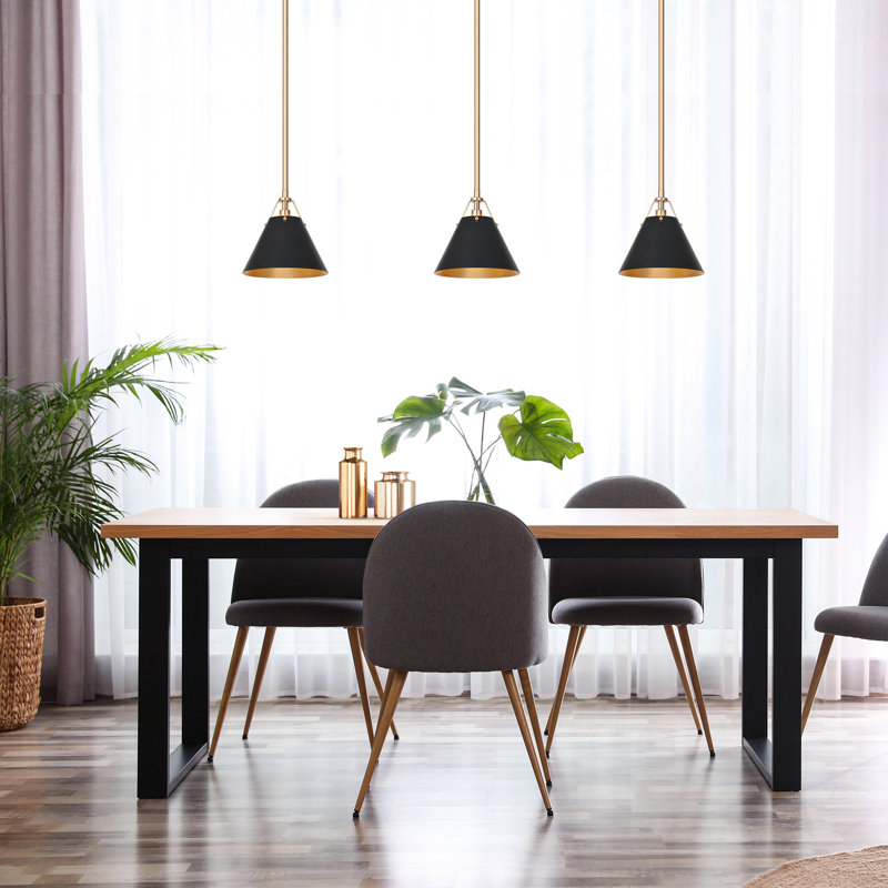 Haut 1 - Light Single Cone Pendant, Black