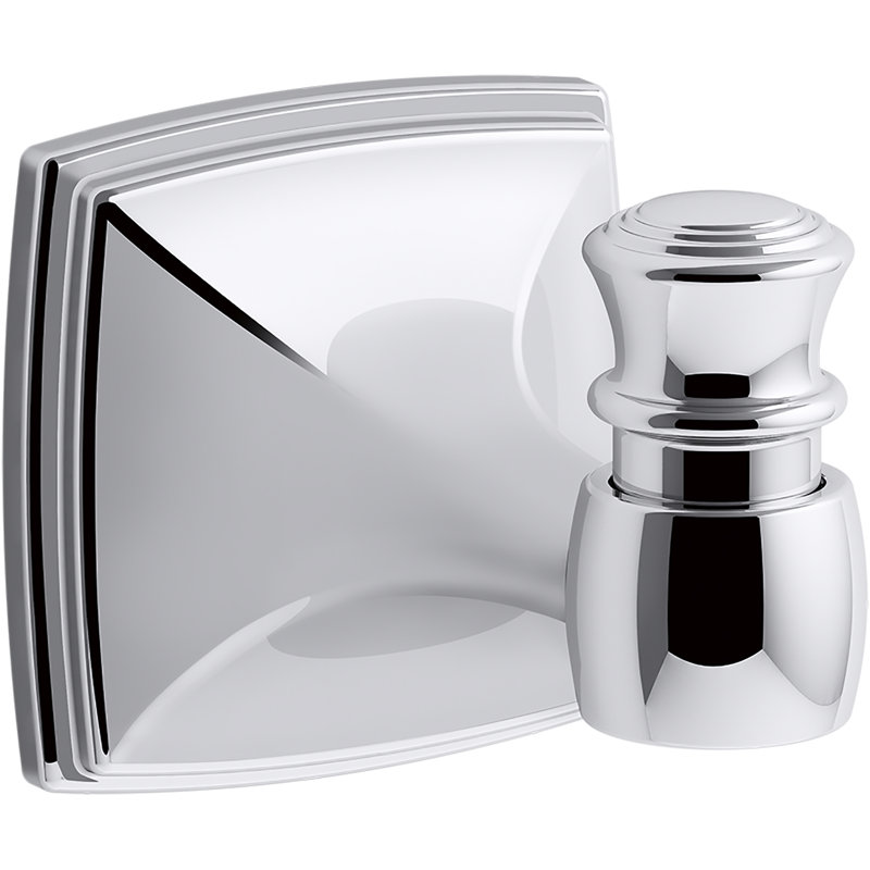 Grand Robe Hook, Polished Chrome