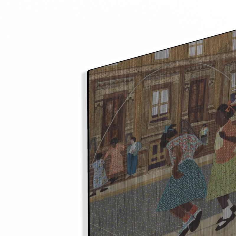 "Double Dutch" par Phyllis Stephens, H 12 po x l 12 po