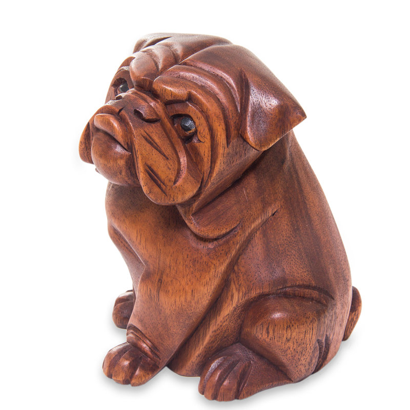 Figurine Deahl Curious Bulldog
