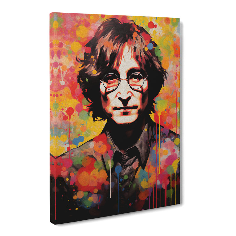 John Lennon Modern - Print, 50cm H x 35cm W x 3cm D