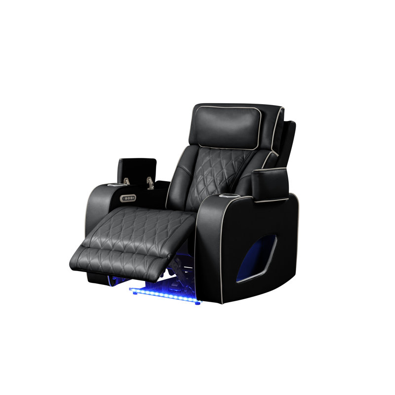Fauteuil inclinable Fortuner, Noir