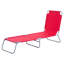 Lit de camp inclinable et réglable Joyce Beach