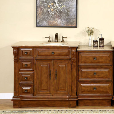 Tevis 58 Single Bathroom Vanity Set