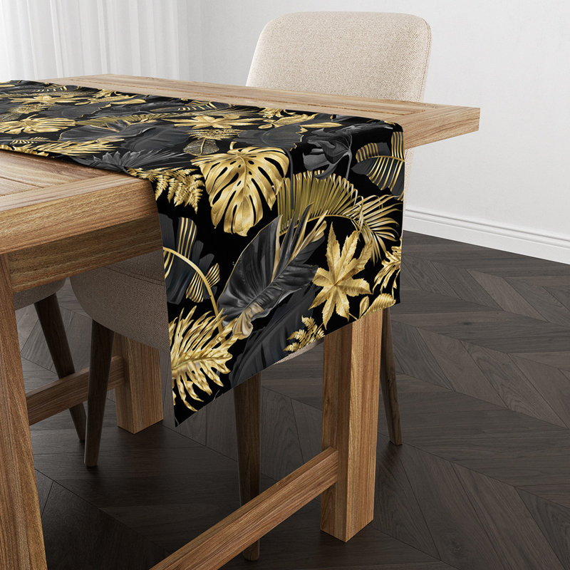 Risborough Table Runner, Black