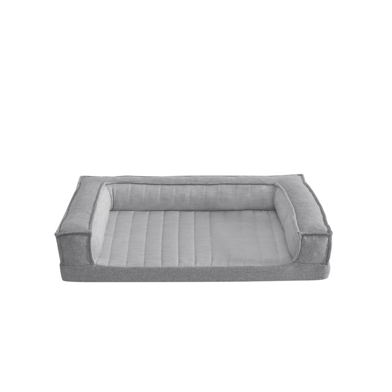 Lit pour animaux en mousse à mémoire de forme Arlee Home & Pet Thermatec Cooling Mod, H 6 po x l 30 po x P 20 po, Gris