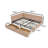 Modern Upholstered Full Daybed with Drawers and Backrest for Bedroom or Guest Room-165980746