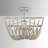 Wood Semi Flush Mount