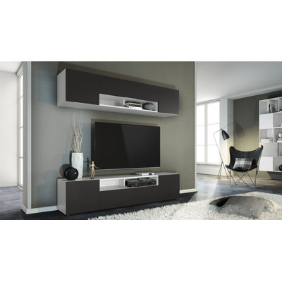 Mcalpine Unfinished Floating Entertainment Centre