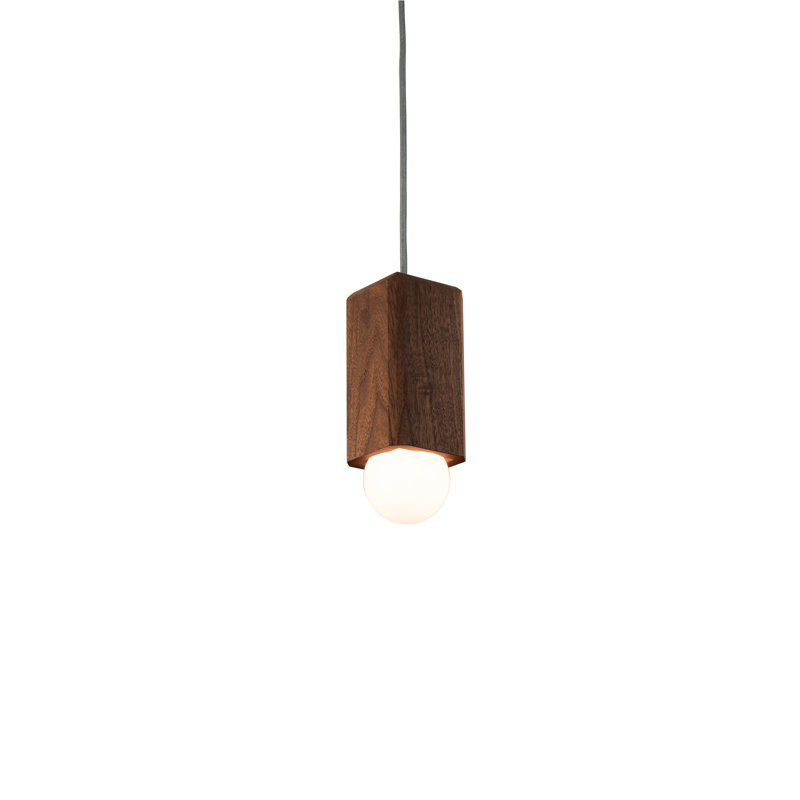 Cano 1 - Light Pendant, Walnut, Incandescent