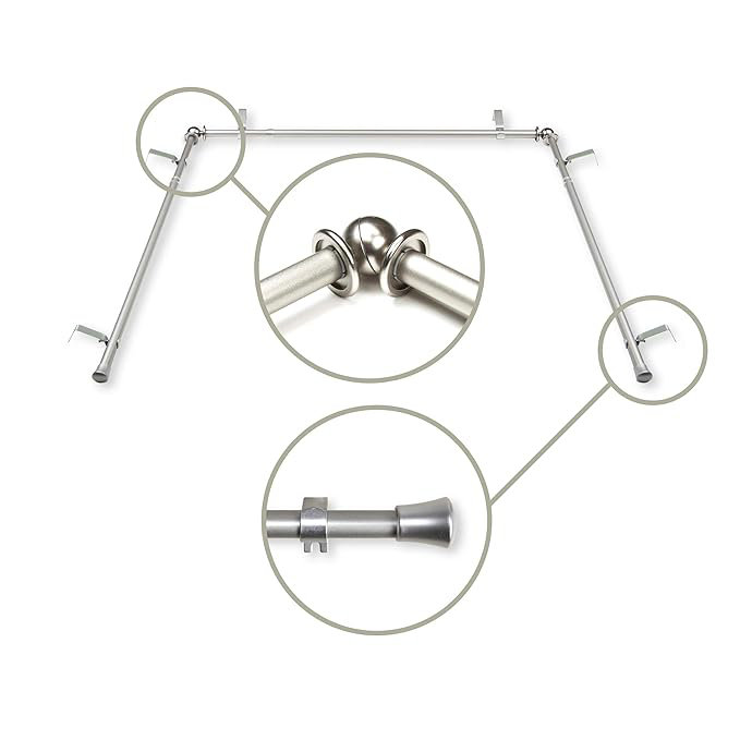 Anzo 5/8" Side Curtain Rod